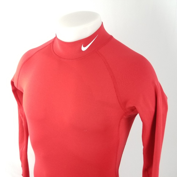 nike mock neck compression